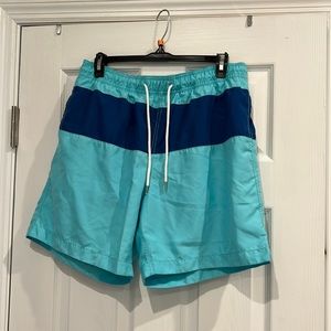 Mens Old Navy swim trunks size large